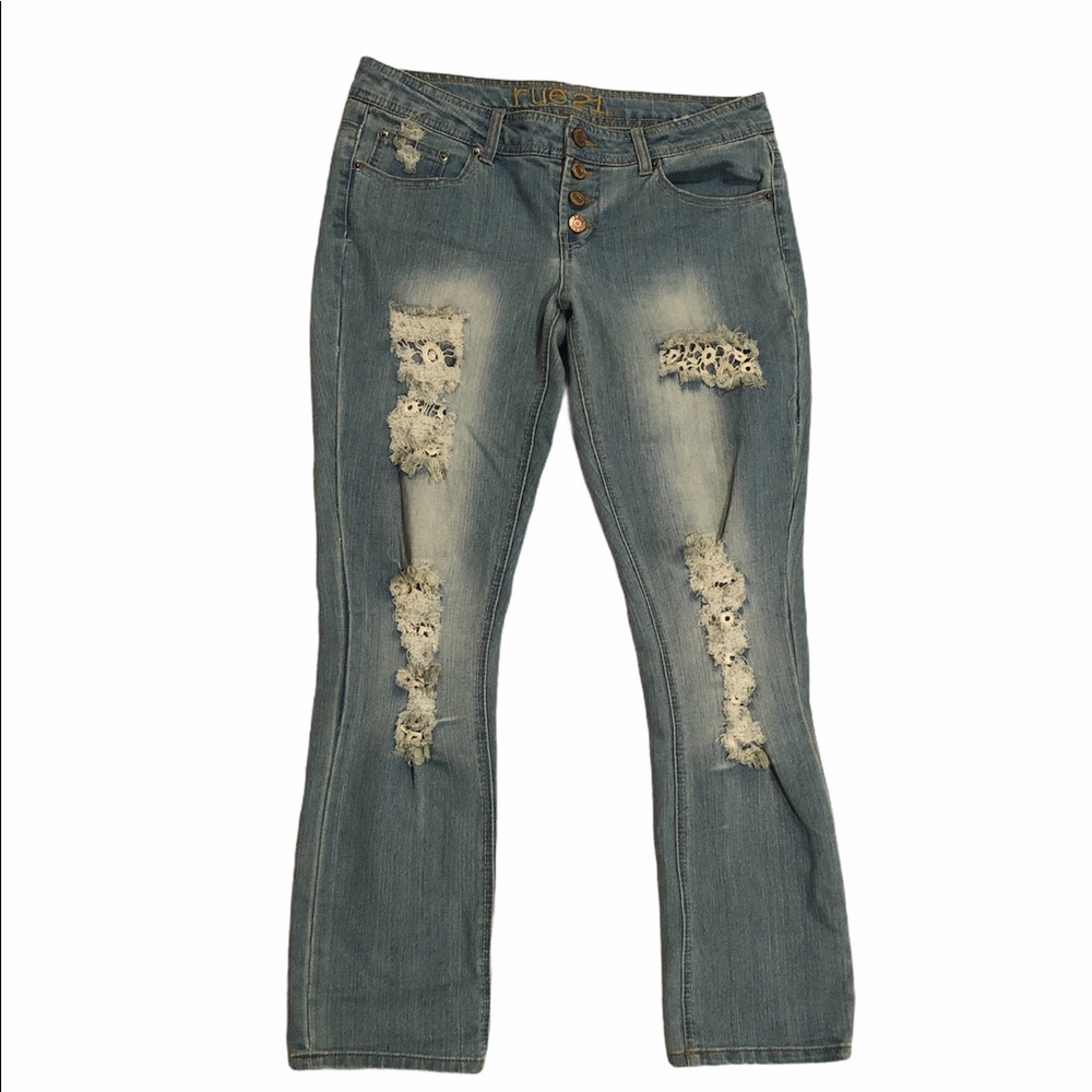 🌺Rue 21 crop jeans (7-8)